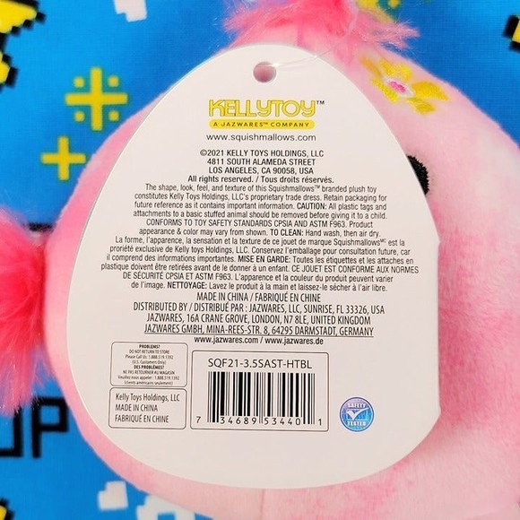 Squishmallow Cookie the Flamingo 3.5" UltraSoft Stuffed Animal Toy Plush NWT - Picture 5 of 5